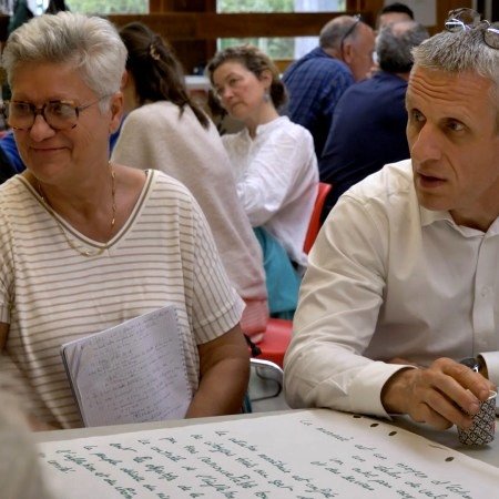 Conférence - Etienne Chouard et Jacques Cheminade Gradignan 25040510