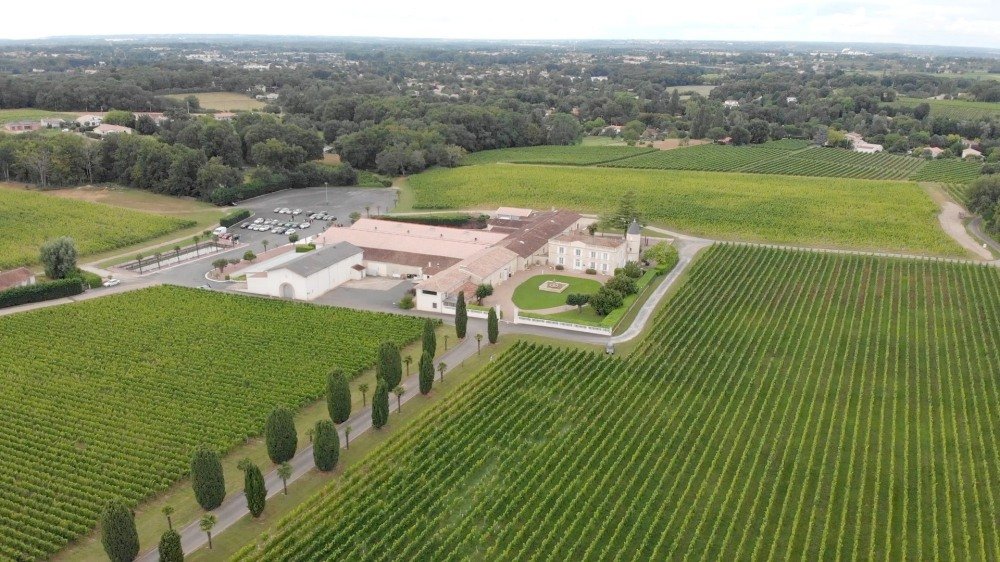 Drone Au Château Lafitte (Yvrac)